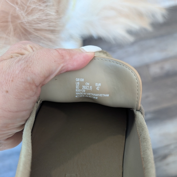 Coach Beige Suede Loafers - Picture 8 of 8